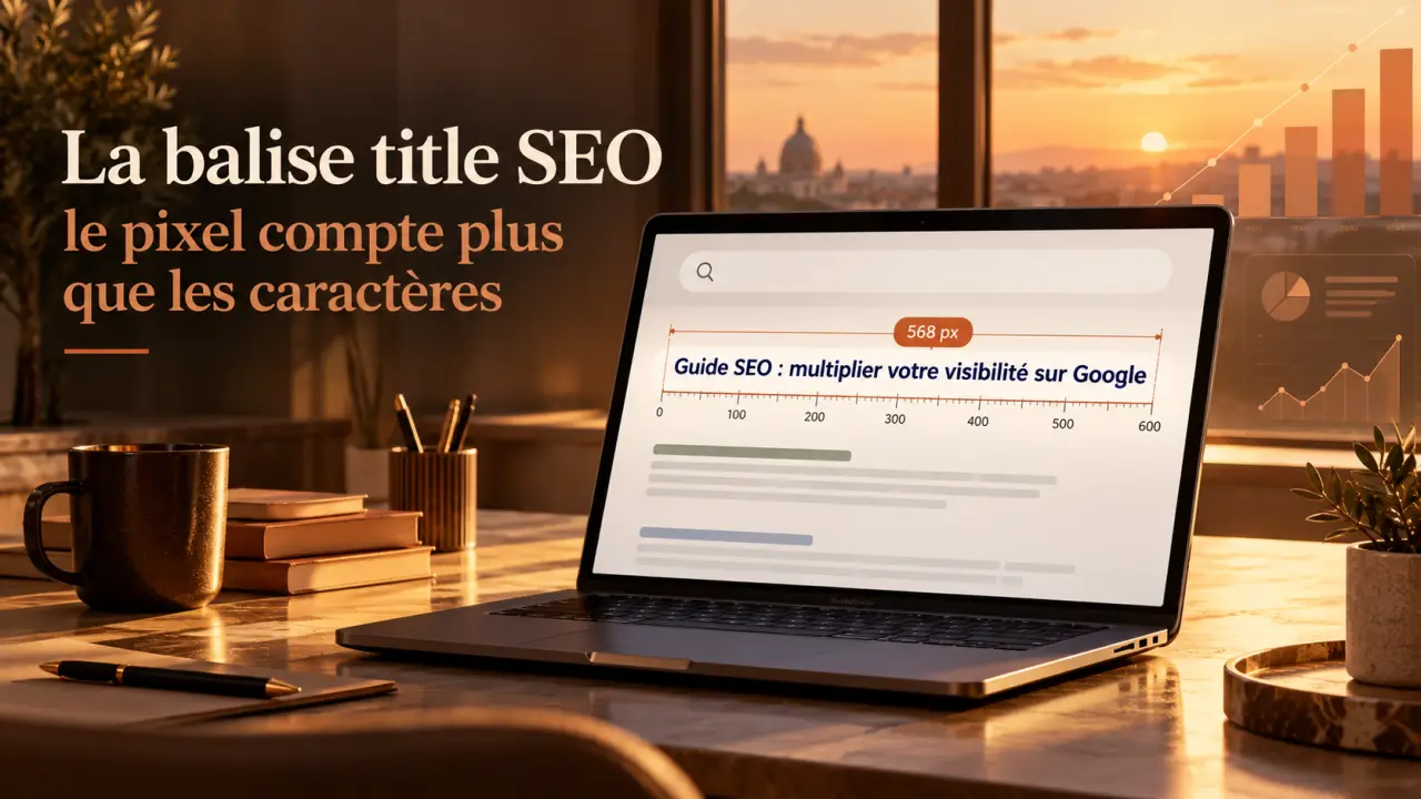 La balise title SEO : le pixel compte plus que les caractères