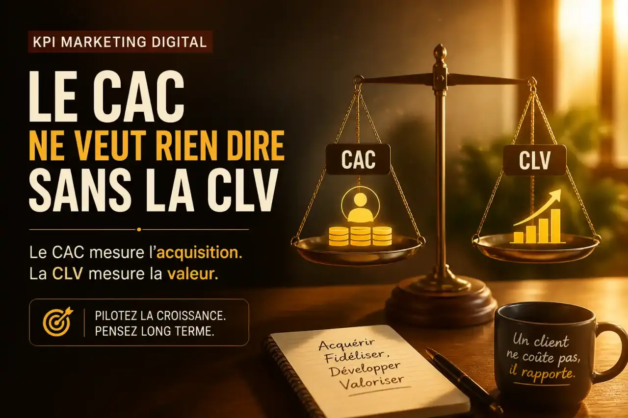 KPI marketing digital : le CAC ne veut rien dire sans la CLV